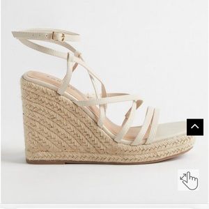 Torrid lace up wedge